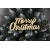 Drewniany napis zawieszka na choinkę Merry Christmas 25 cm